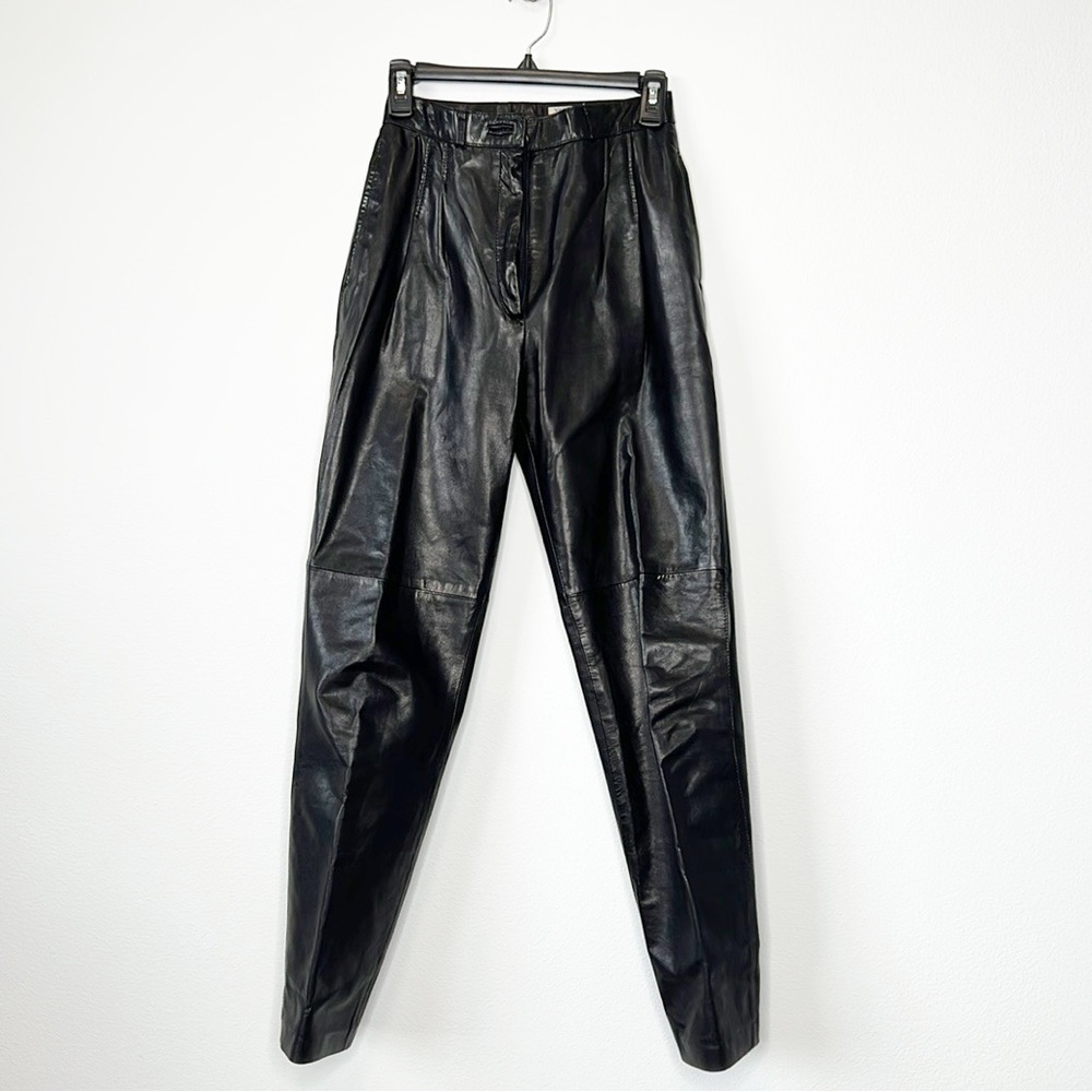 Vintage Genuine Leather Pants